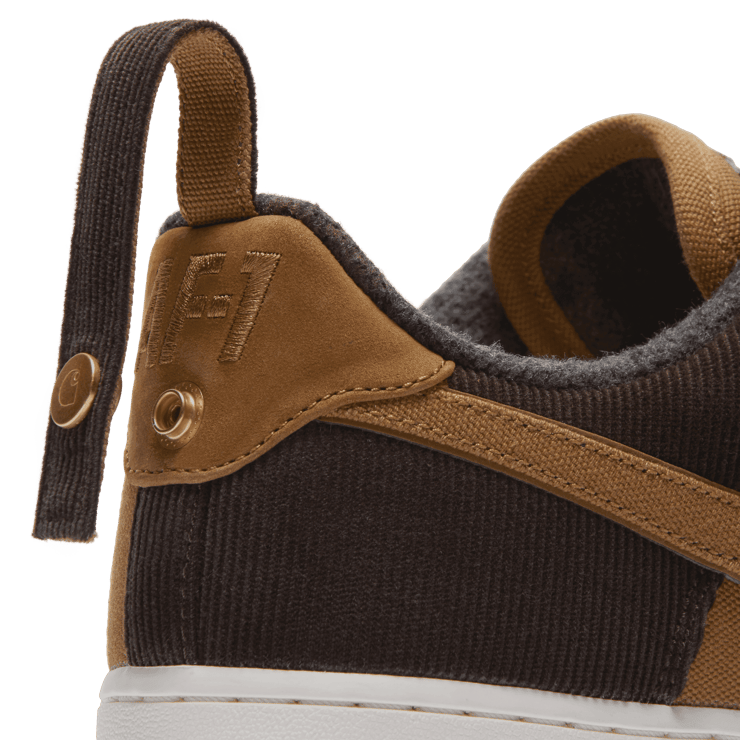 Nike Air Force 1 Low Carhartt WIP Ale Brown Angle 4