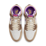 Air Jordan 1 High Zoom CMFT 2 Palomino Wild Berry Angle 1