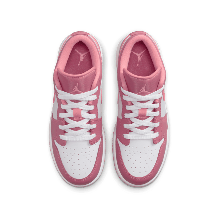 Air Jordan 1 Low Strawberries & Cream (GS) Angle 1