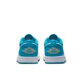 Air Jordan 1 Low White Aquatone Angle 3