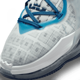 Nike Lebron 19 Space Jam White and Dutch Blue Angle 4
