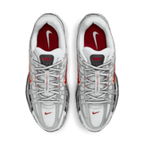 Nike P-6000 White Varsity Red Metallic Platinum (W) Angle 1