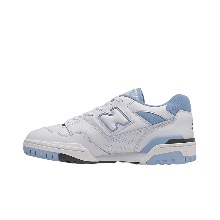 New Balance 550 UNC White University Blue Angle 0