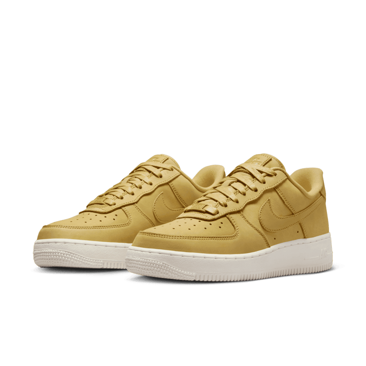 Nike Air Force 1 Low Gold Nubuck (W) Angle 2