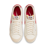 Nike Blazer Low 77 Retro Logo Sail Gym Red Angle 1