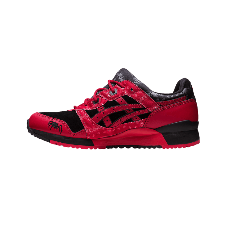 Asics Gel-Lyte III RED SPIDER atmos Red Angle 2