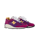 New Balance 990v2 Made In USA By Teddy Santis Pink Purple Angle 2