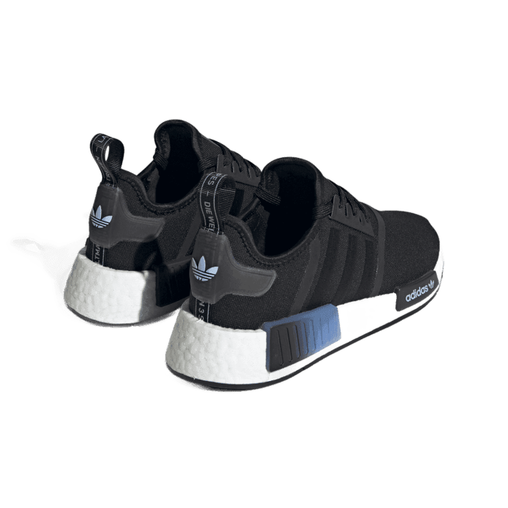 adidas NMD R1 Core Black Blue Dawn (W) Angle 4