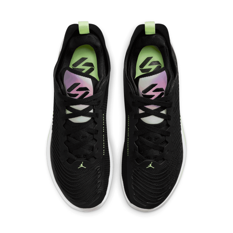 Jordan Luka 1 Black Lime Glow Fierce Purple Angle 1