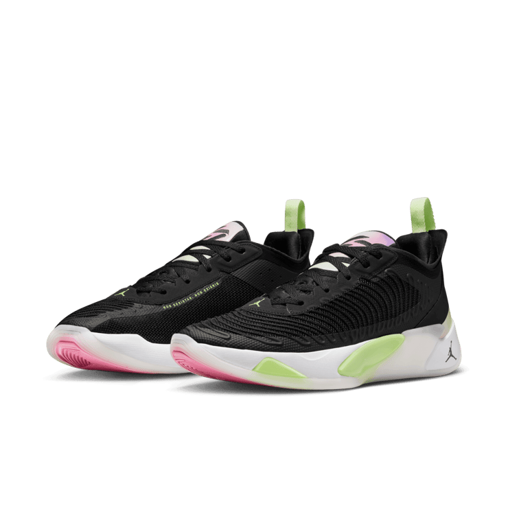 Jordan Luka 1 Black Lime Glow Fierce Purple Angle 2