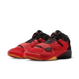Jordan Zion 2 University Red Black Angle 2