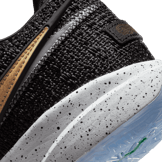 Nike LeBron 20 Black Metallic Gold Angle 5