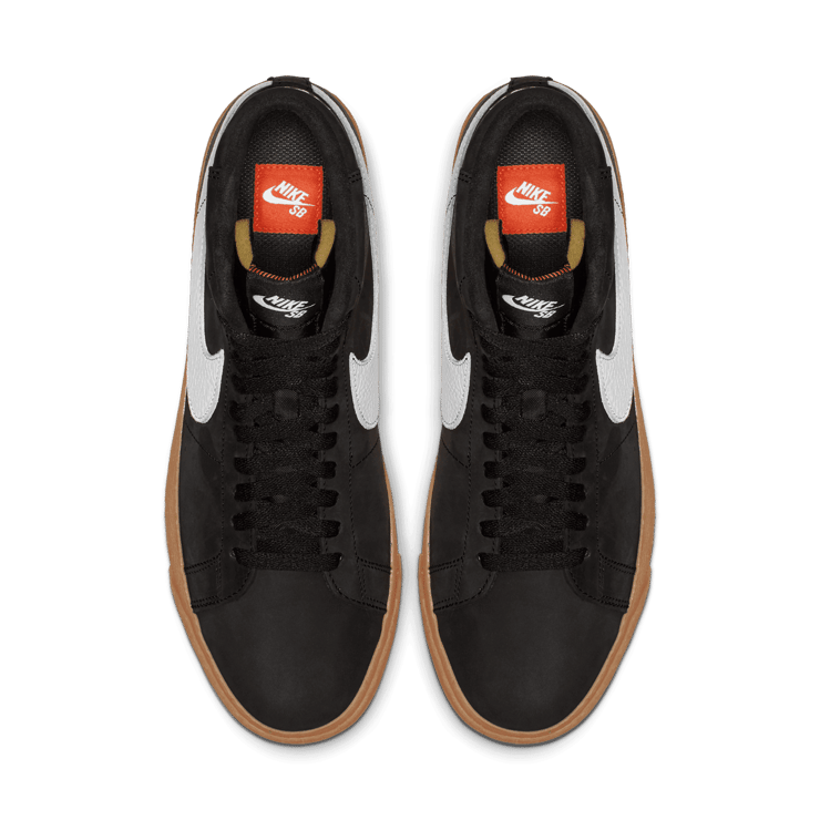 Nike SB Zoom Blazer Mid Orange Label Angle 1
