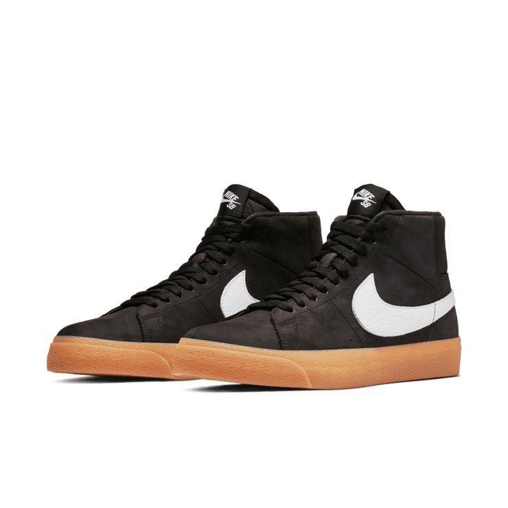 Nike SB Zoom Blazer Mid Orange Label Angle 2