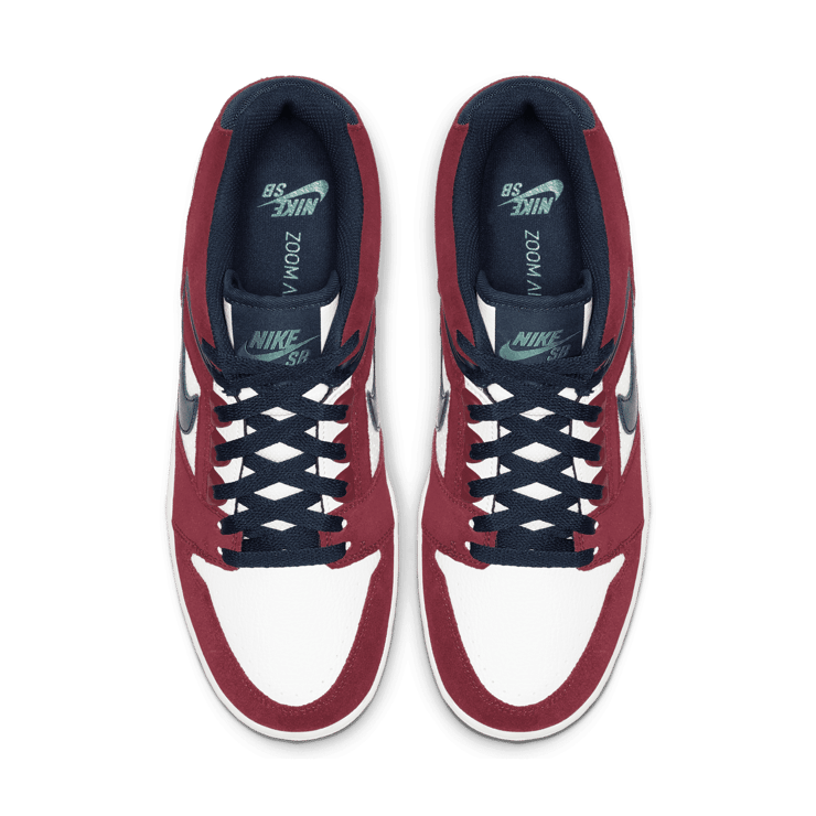 Nike SB Air Force 2 Low Team Red Obsidian Angle 1