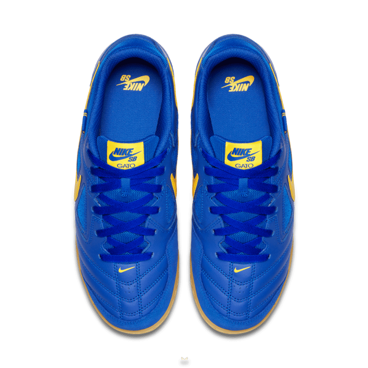 Nike SB Gato Racer Blue Amarillo Angle 1