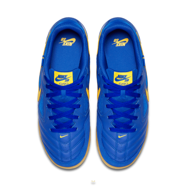 Nike SB Gato Racer Blue Amarillo Angle 1