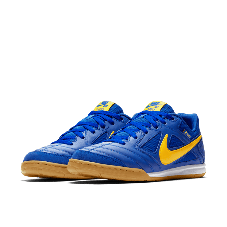 Nike SB Gato Racer Blue Amarillo Angle 2