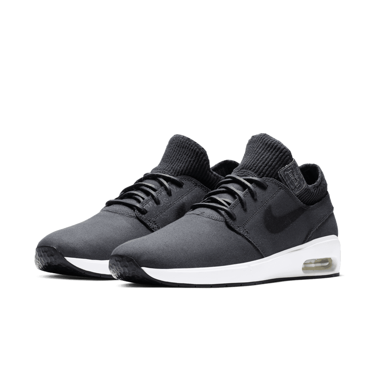 Grey Airmax Janoski Nike SB Stefan Janoski Max Shoes Dark Grey Black
