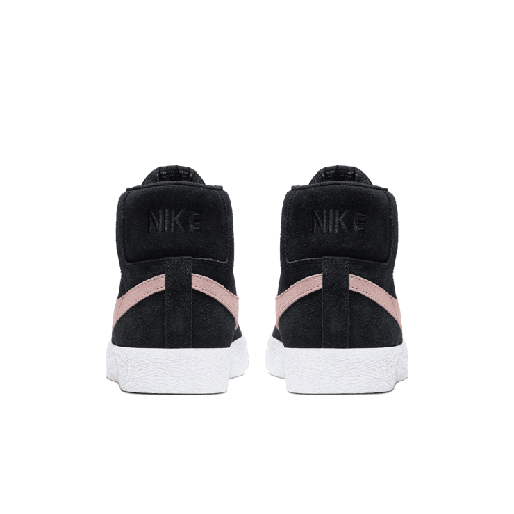 Nike SB Blazer Mid Black Washed Coral Angle 1