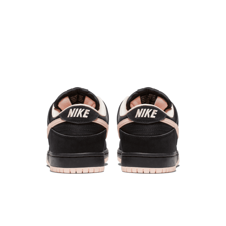 Nike SB Dunk Low Black Washed Coral Angle 2