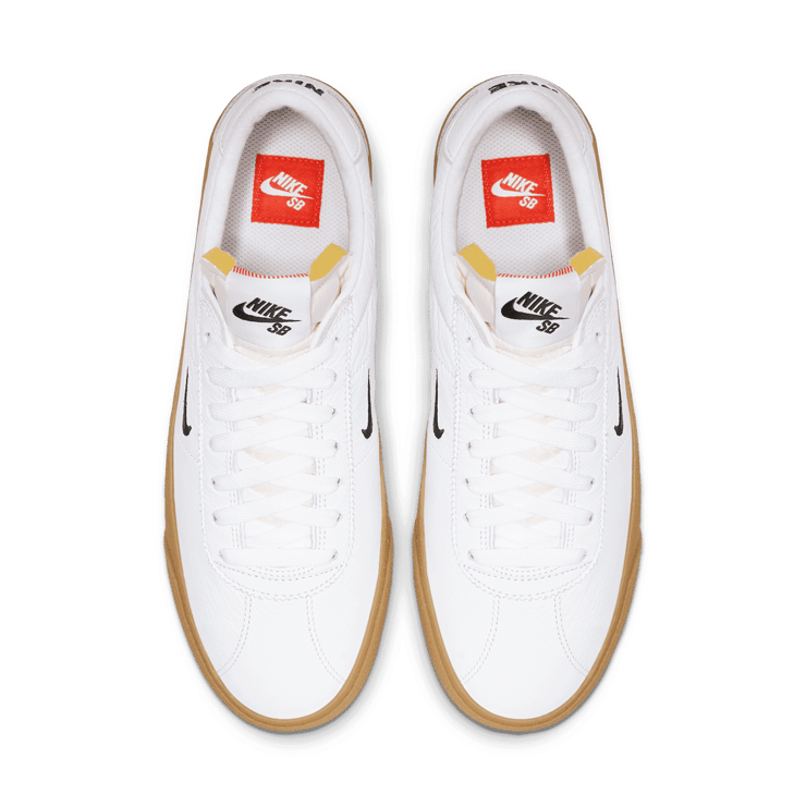 Nike SB Zoom Bruin Orange Label White Gum Angle 1