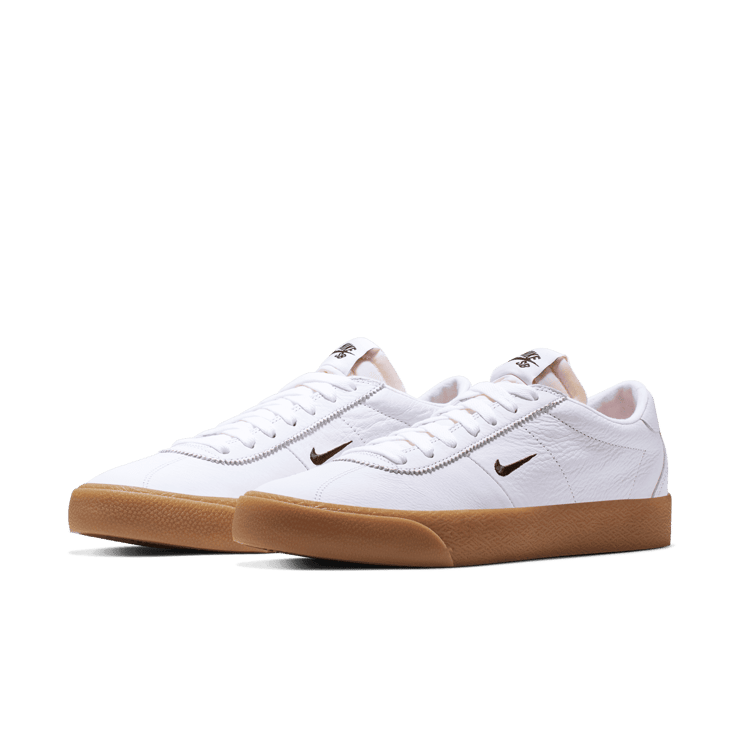 Nike SB Zoom Bruin Orange Label White Gum Angle 2