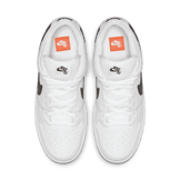 Nike SB Dunk Low Orange Label White Black Angle 1