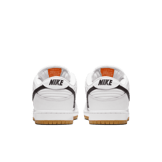 Nike SB Dunk Low Orange Label White Black Angle 3