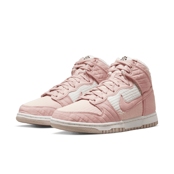 Nike Dunk High LX Toasty Rusty Pink (W) Angle 2