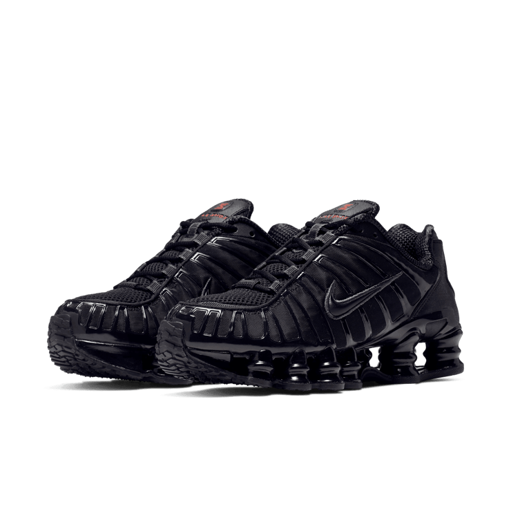 Nike Shox TL Black Metallic (W) Angle 2