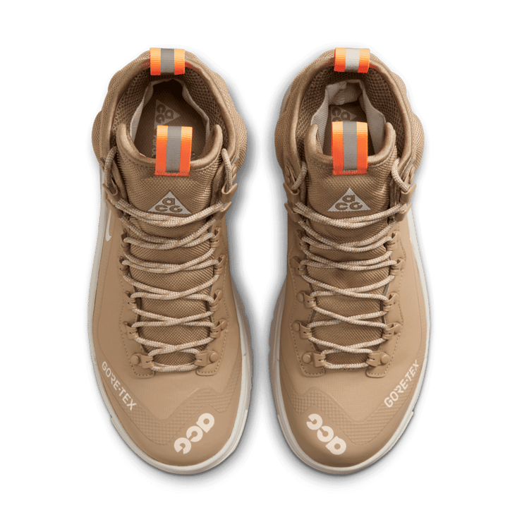 Nike ACG Gaiadome Gore-Tex Khaki Atomic Orange Angle 1