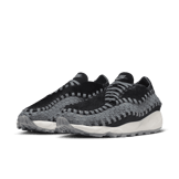 Nike Air Footscape Woven Black Smoke Grey Angle 2