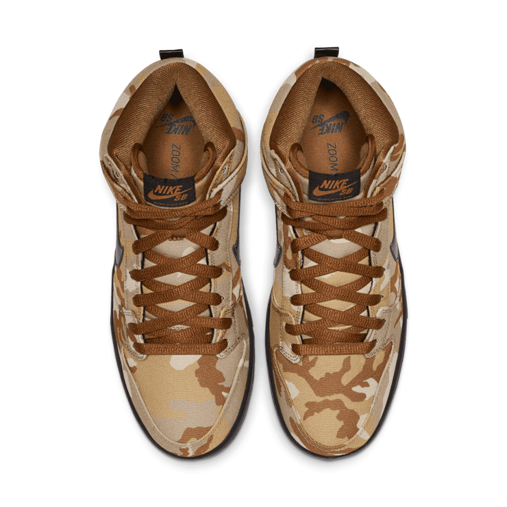 Nike SB Dunk High Pro Desert Camo Angle 1