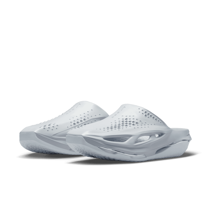 Nike MMW 5 Matthew M Williams Light Grey Angle 2