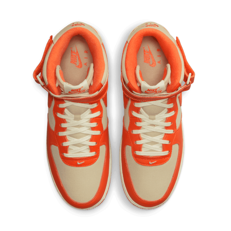 Nike Air Force 1 Mid NBHD Team Gold Safety Orange Angle 1