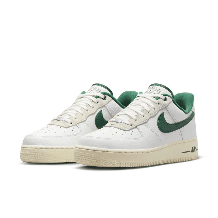 Nike Air Force 1 Low Command Force Summit White Gorge Green (W) Angle 2