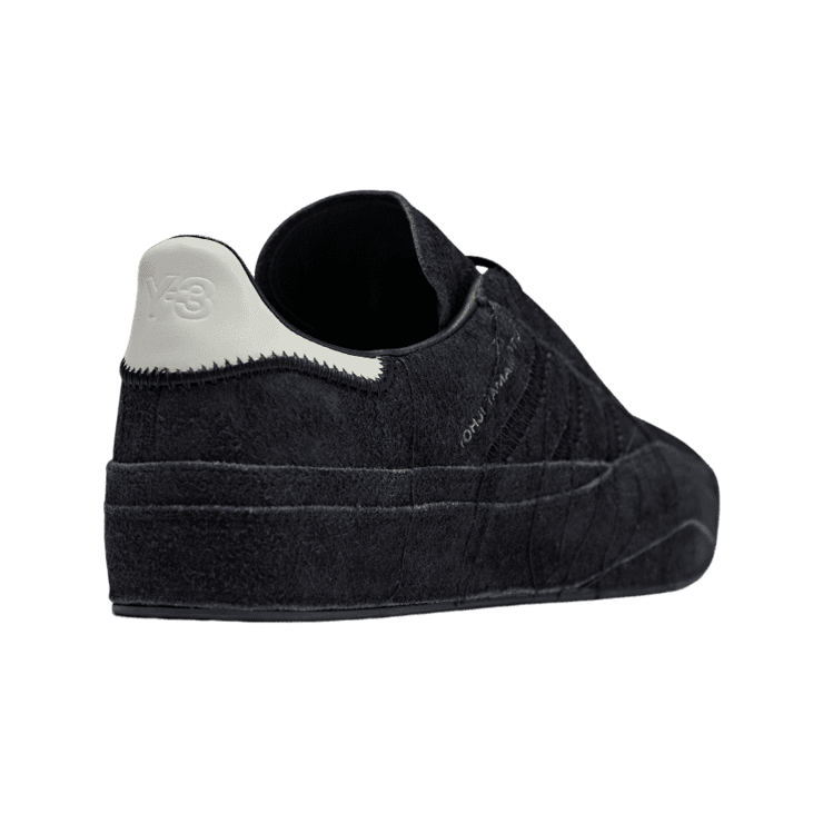adidas Y-3 Gazelle Black Angle 3