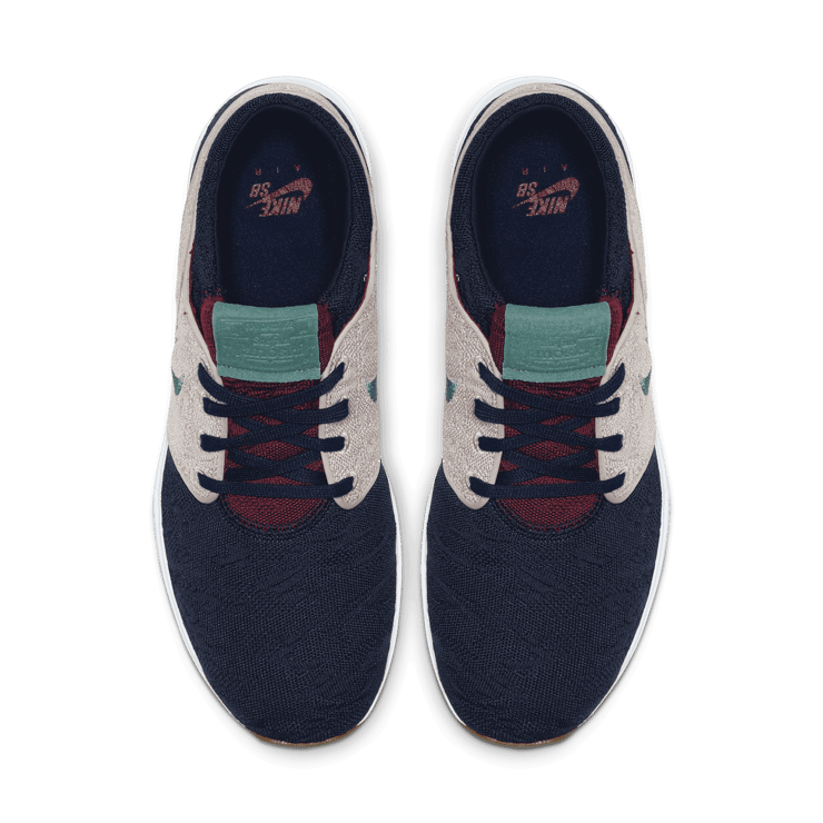 Nike SB Air Max Janoski 2 Obsidian Desert Sand Angle 1