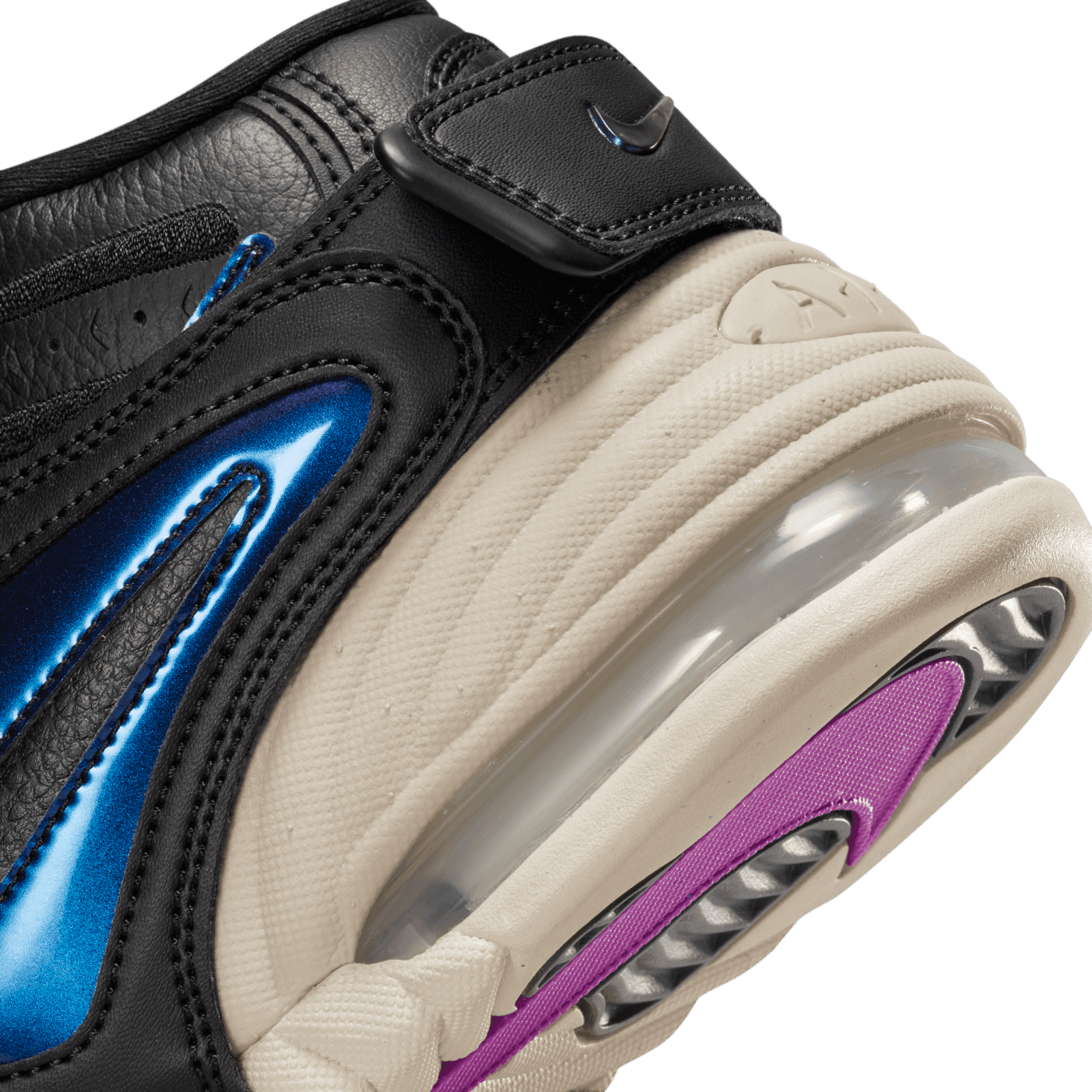 Nike Air Adjust Force Black Multi-Color (W) Angle 5