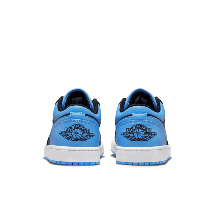 Air Jordan 1 Low Black University Blue Angle 4