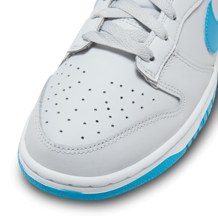Nike Dunk Low Light Bone Light Blue Angle 4