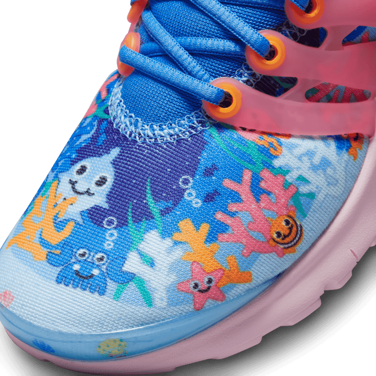 Nike Air Presto SE Coral Reef (PS) Angle 4