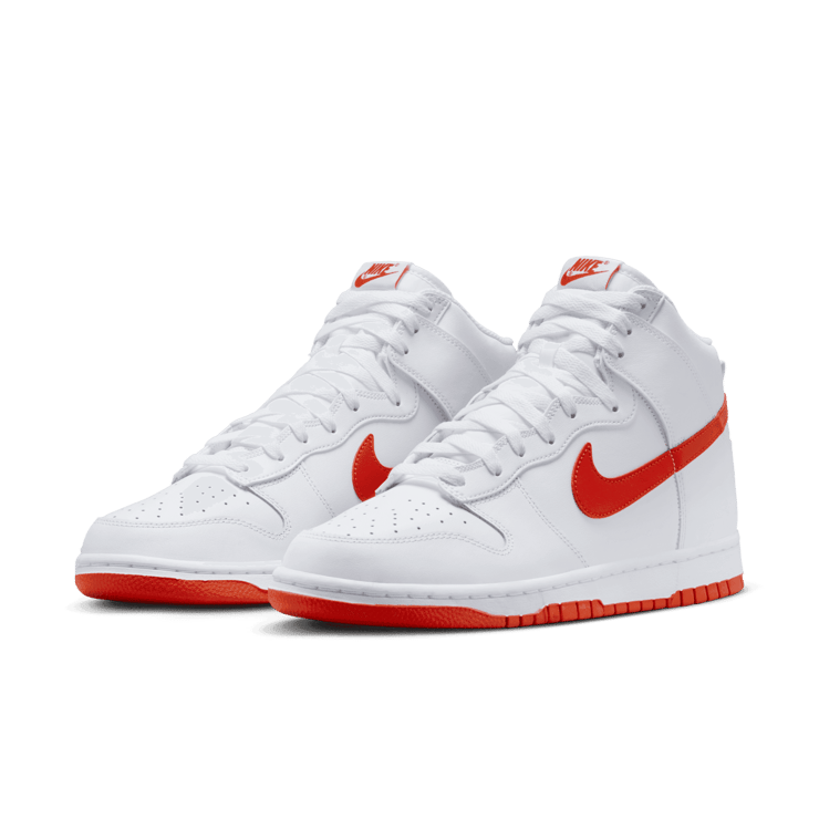 Nike Dunk High Picante Red Angle 3