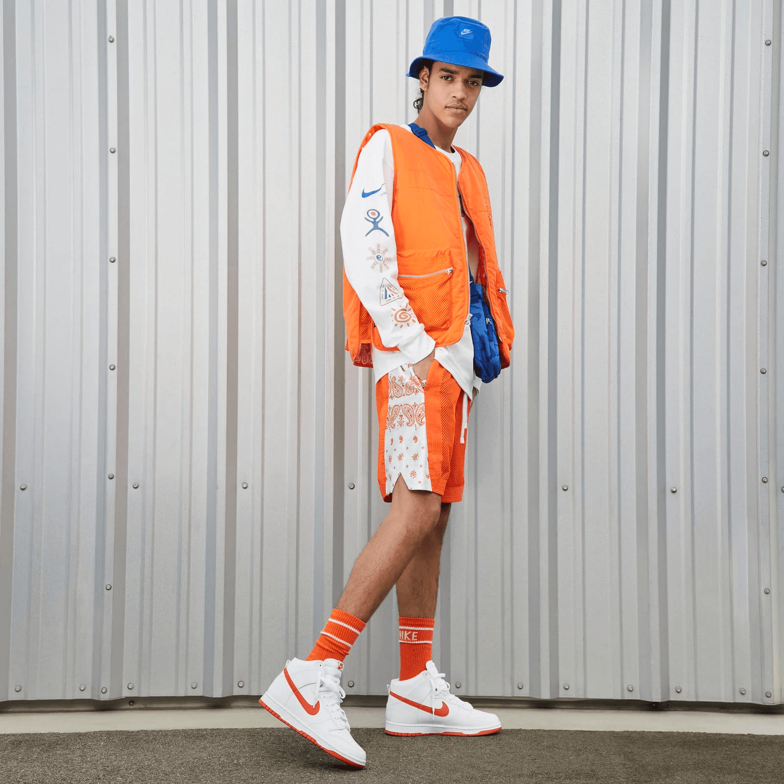 dunk highs with shorts