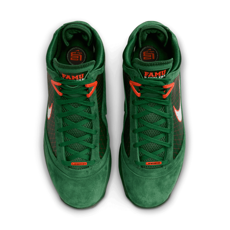 Nike LeBron 7 FAMU Green Angle 1