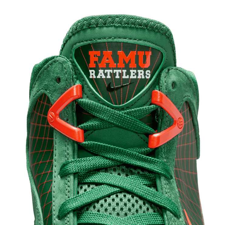 Nike LeBron 7 FAMU Green Angle 9