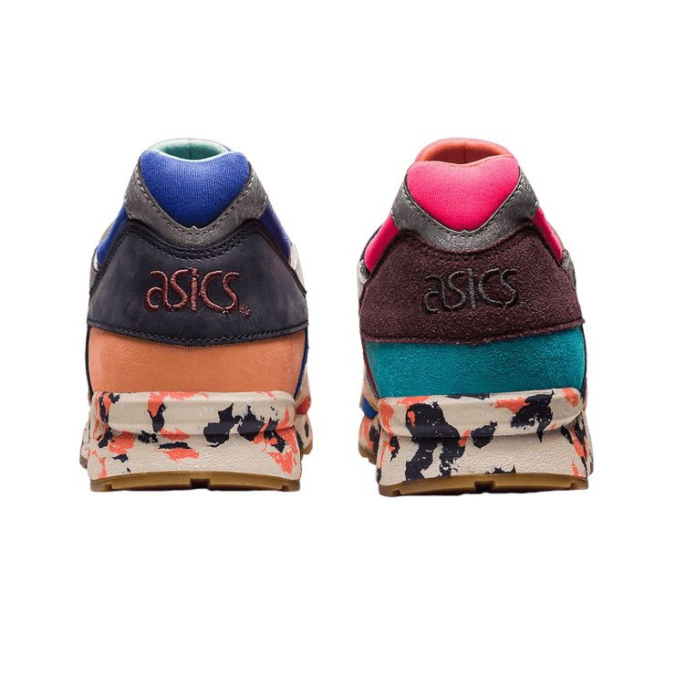 Asics Gel-Lyte V Multi-Color Pink Blue Angle 3