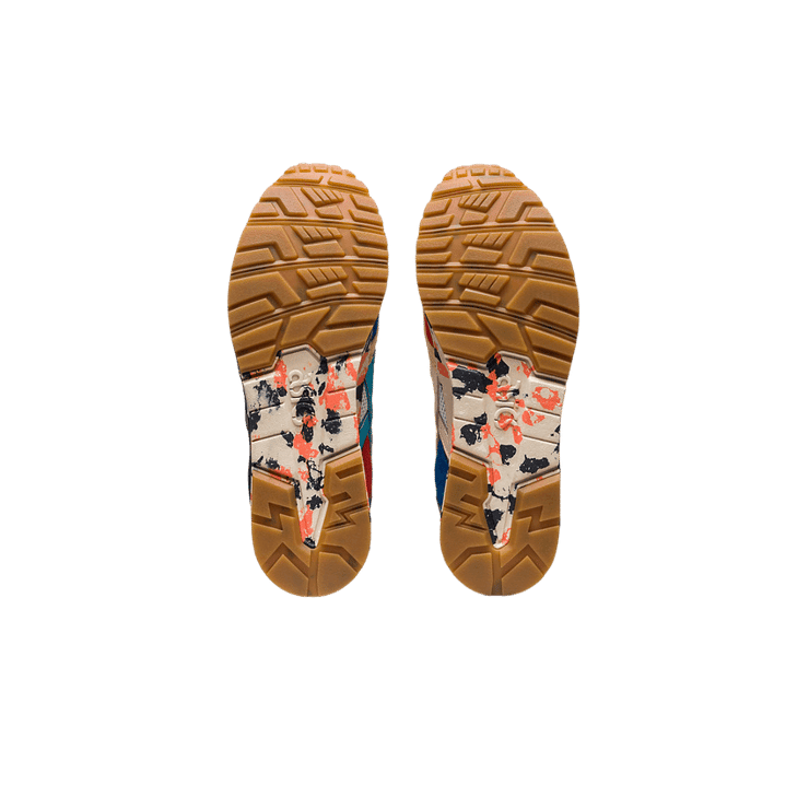 Asics Gel-Lyte V Multi-Color Pink Blue Angle 5