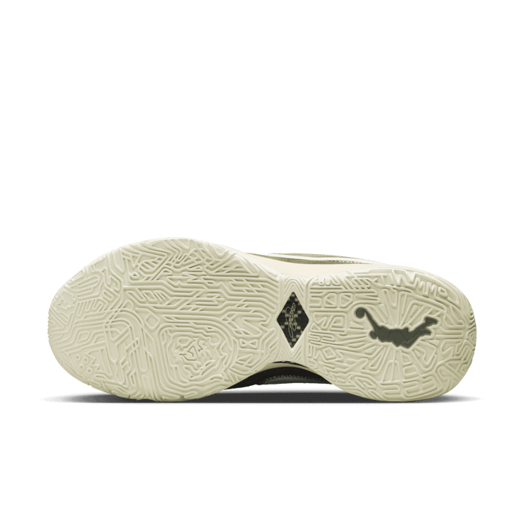 Nike LeBron 20 Olive Suede Angle 0